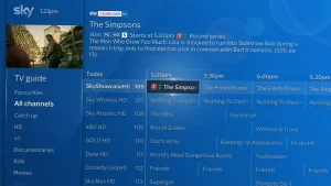sky tv guide 2